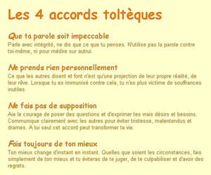 4 accords tolteques