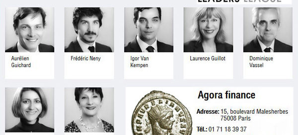 Portraits Corporate Agora Finance