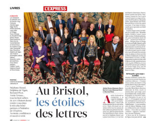 Mercredi 7 mars 2012 au Bristol : les auteurs francophones les plus lus de l'année 2011 Mercredi 7 mars 2012 au Bristol : les auteurs francophones les plus lus de l'année 2011