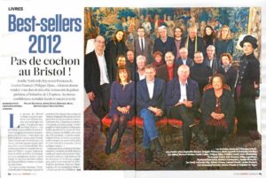 Jeudi 28 février au Bristol 2013 : les auteurs francophones les plus lus de l'année 2012 Jeudi 28 février 2013 au Bristol : les auteurs francophones les plus lus de l'année 2012