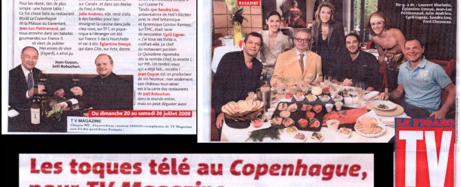 Les toques télé au Copenhague