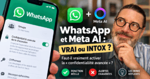 WhatsApp et Meta AI : vrai danger ou intox sur la confidentialité des conversations