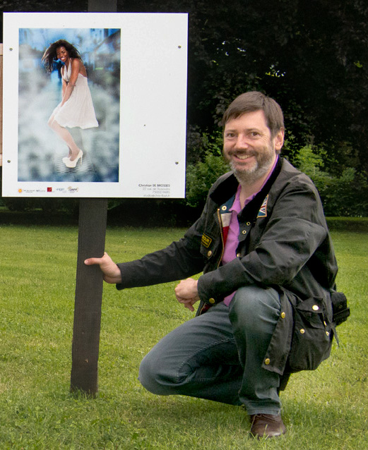 Christian de Brosses formateur photo expose sa version de 7 ans de réflexion à Bourbon-Lancy lors de l'Eté des Portraits